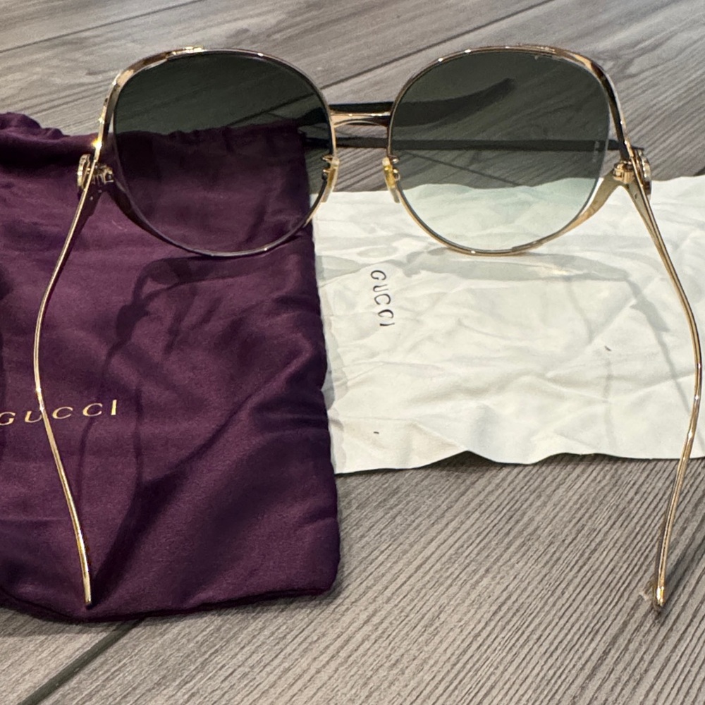 Gucci GG0225S 003 Women's Sunglasses - Picture 4 of 7